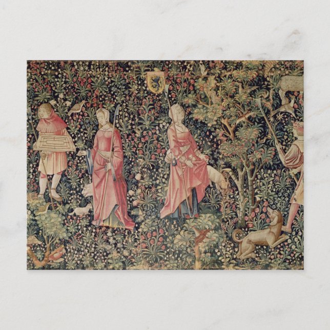 Jeu de Marelle et Cueillette de Fruits' Vykort (Framsida)