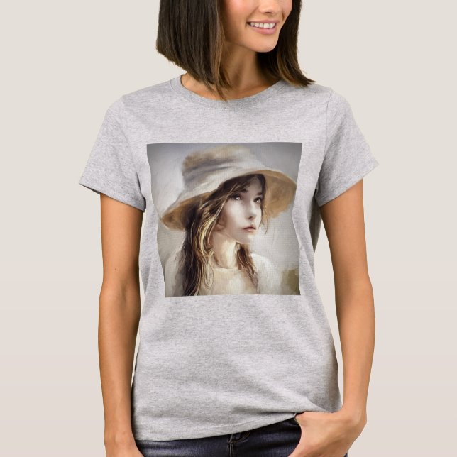 Jeune Femme T Shirt (Framsida)