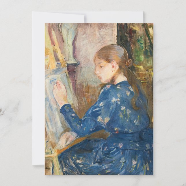 Jeune Fille Écrivant | Berthe Morisot (Framsida)