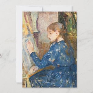 Jeune Fille Écrivant Berthe Morisot