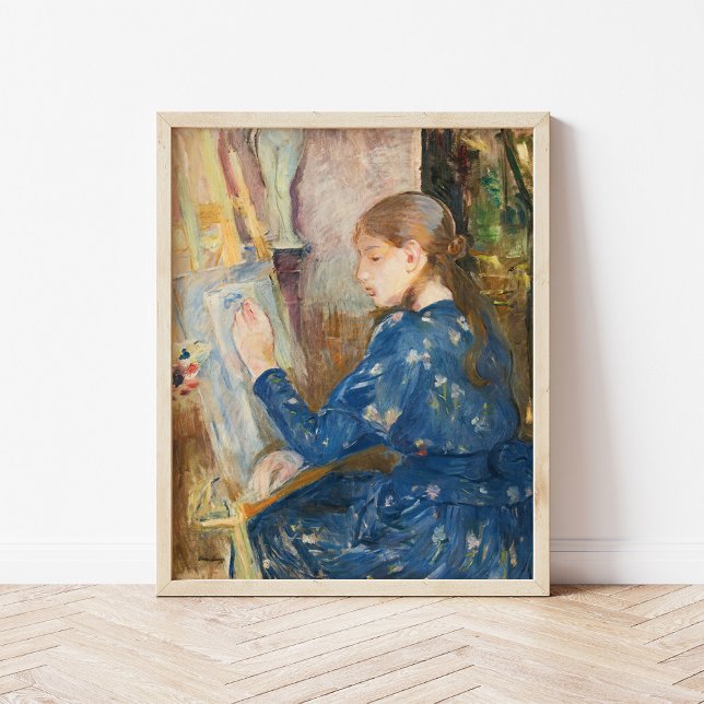 Jeune Fille Écrivant | Berthe Morisot Poster (Skapare uppladdad)