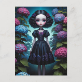 Jeune fille - Hortensia Vykort