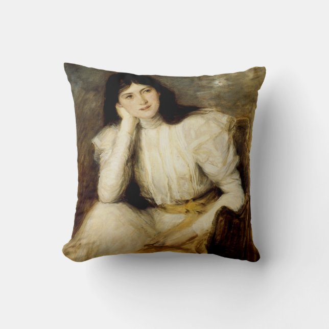 Jeune Fille Reveuse, Porträtt de Berthi Capel Kudde (Framsida)