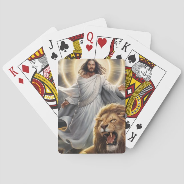 Jeux de carte Jesus Séries 1 05 Casinokort (Baksidan)