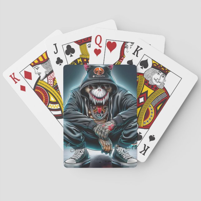 Jeux de carte Rap Série 1 -5 Casinokort (Baksidan)