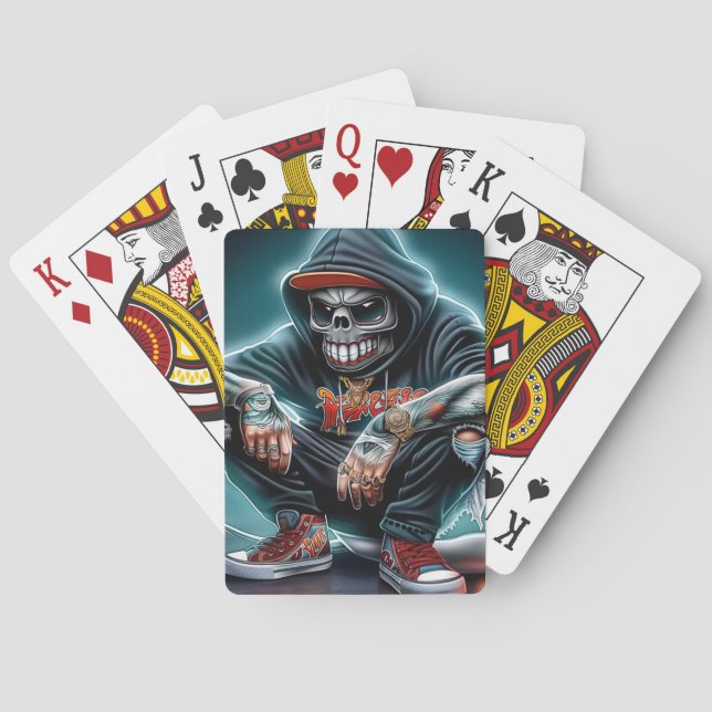 Jeux de carte Rap Série 1 -8 Casinokort (Baksidan)