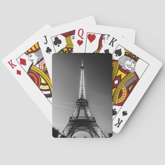 Jeux de cartes Paris - Tour Eiffel #3 Casinokort (Baksidan)