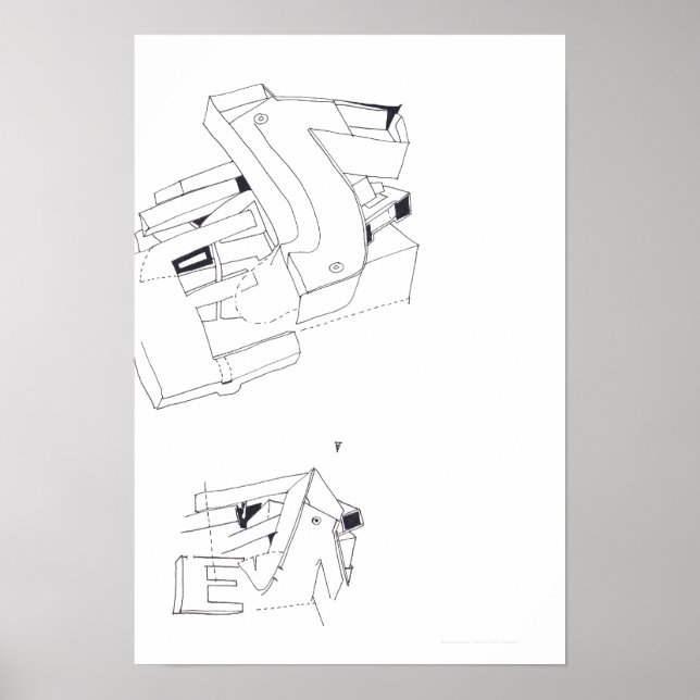 Jeux de Construction Byggnad Games Teckning 2 P Poster (Framsidan)