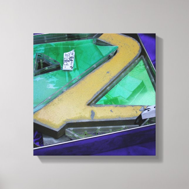 Jeux de Construction Metall Brev Boxes Canvas (Framsida)