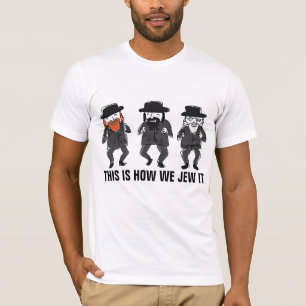 JEW IT, underbara judiska T-tröjor T Shirt