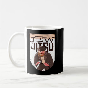 Jew Jitsu Funny Jiu Jitsu Kaffemugg
