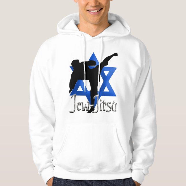 Jew Jitsu Hoodie (Framsida)