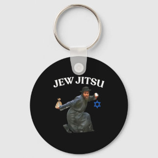Jew Jitsu konstverk Nyckelring