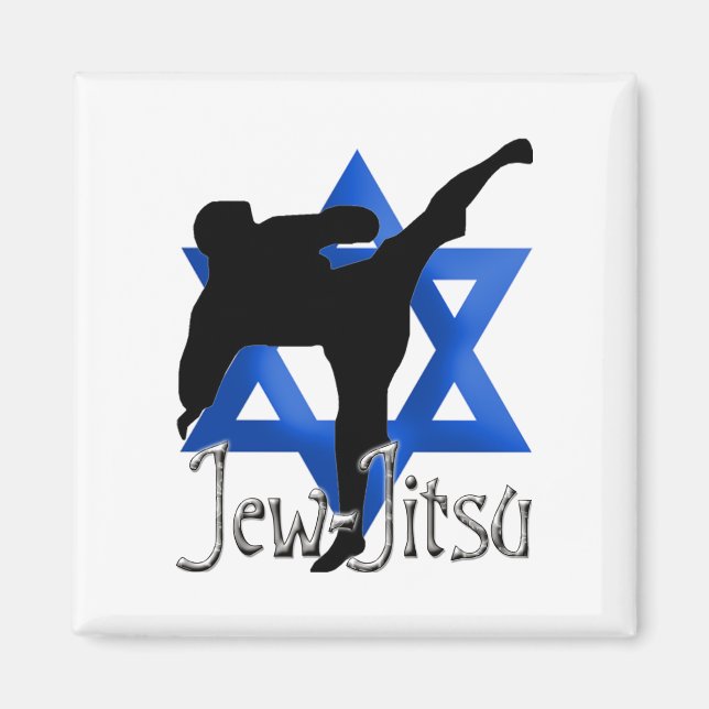 Jew Jitsu Magnet (Framsidan)