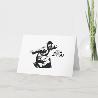 Jew Jitsu Martial Arts| Judiska Pub Mitzvahpresent Kort