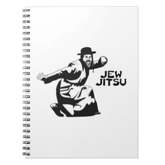 Jew Jitsu Notebook | Judiska Pub Mitzvah-gåvor Anteckningsbok