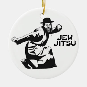 Jew Jitsu Ornament Judiska Pub Mitzvah-gåvor