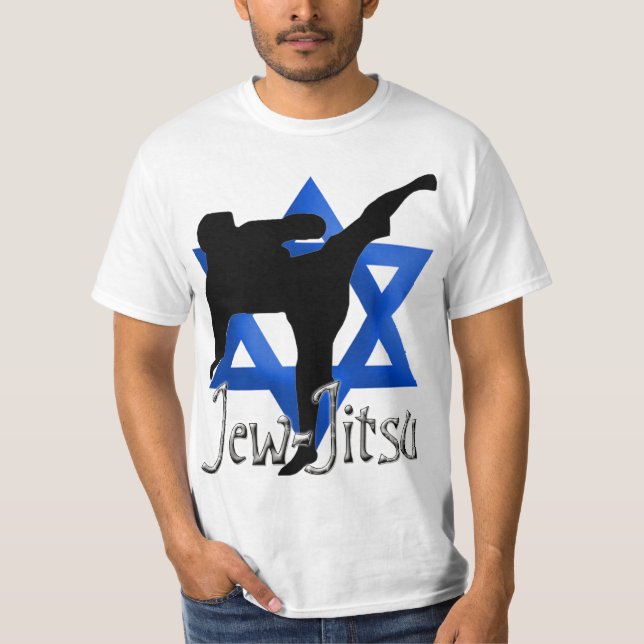 Jew Jitsu T Shirt (Framsida)