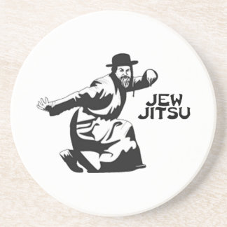 Jew Jitsu Underlägg | Judiska Pub Mitzvah-gåvor Sandsten