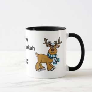 Jew och Gentile Reindeer Chrismukah Mugg