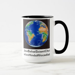 JewBahaiScientChristianHinduWiccadist helgdagmugg Mugg