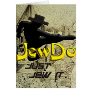 Jewdo Hälsningskort