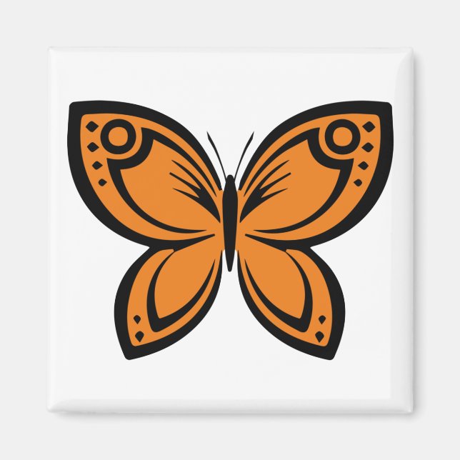 Jewel Butterflies - Orange Magnet (Framsidan)