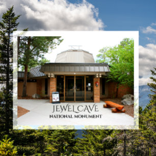 Jewel Cave National Monument Visitor Center, SD Vykort