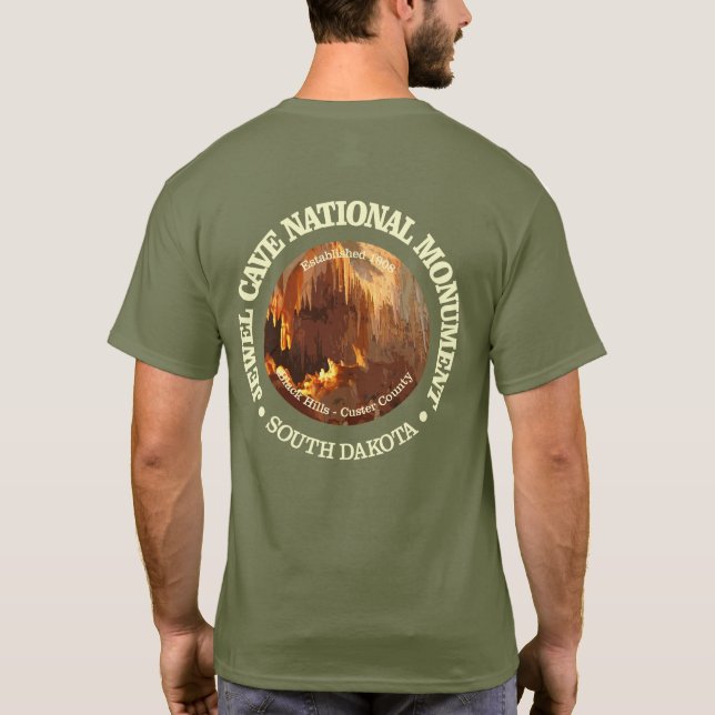 Jewel Cave (NM) T Shirt (Baksida)