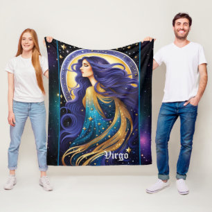Jewel Galaxy Zodiac Våg Fleecefilt