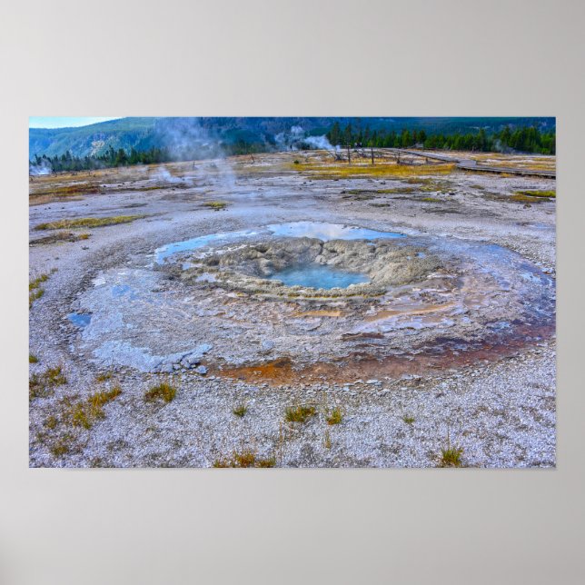 Jewel Geyser, Yellowstone National Park Poster (Framsidan)