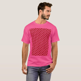 Jewel Hearts Mönster T-Shirt