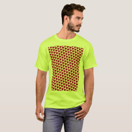 Jewel Hearts Mönster T-Shirt