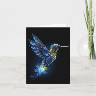 Jewel Hummingbird - Sapphire Blue Kort