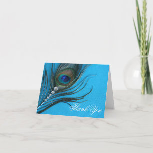 Jewel Peacock Feather Tack Kort