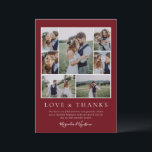 Jewel Red Photo Collage Kärlek och tack Bröllop<br><div class="desc">Modern Photo Collage Kärlek och tack Bröllop tackade dig... ... ... ... ... ... ... ... ... ... ... ... ... ... ... ... ... ... ... ... ... ... ... ... ... ... ... ... ... ... ... ... ... ... ... ... ... ... ... ... ... ... ......</div>