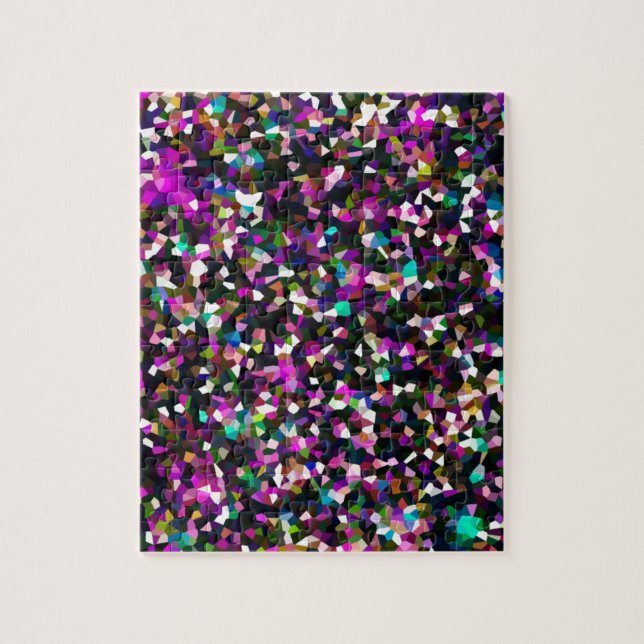 Jewel Tone Crystal Pixels Pussel (Vertikal)