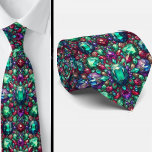 Jewel Tone Gemstone Pattern Slips<br><div class="desc">Elegant Jewel Tone Gemstone Pattern Neck Tie Add a vibrant touch of luxury to your wardrobe with this striking multicolor gemstone pattern neck tie. Featuring a rich palette of emerald green, turquoise blue, scarlet red, and royal purple, the design is inspired by the brilliance and depth of precious stones. The...</div>