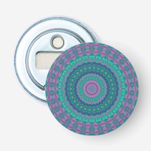 Jewel Tone Mandala Flasköppnare