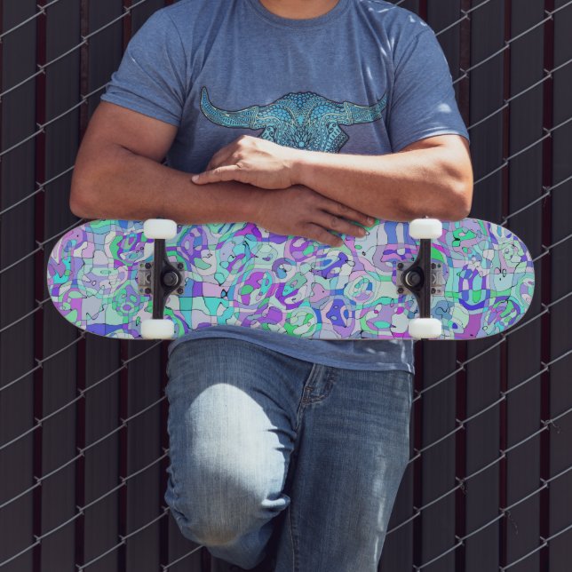 Jewel Tone Mini Skateboard Bräda 18,5 Cm (Utomhus 3)