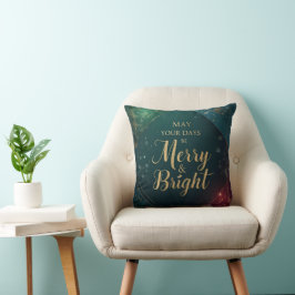 Jewel-Toned Vinter Elegans Kuddcover | Lyx Kudde