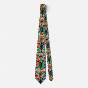 Jewel Tones Medieval Manuscript Flowers Scrollsar Slips