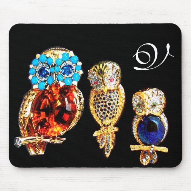 JEWEL UGGLOR MONOGRAM MUSMATTA (Framsidan)