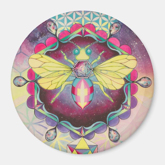 Jewel-y Bee Magnet (Framsidan)