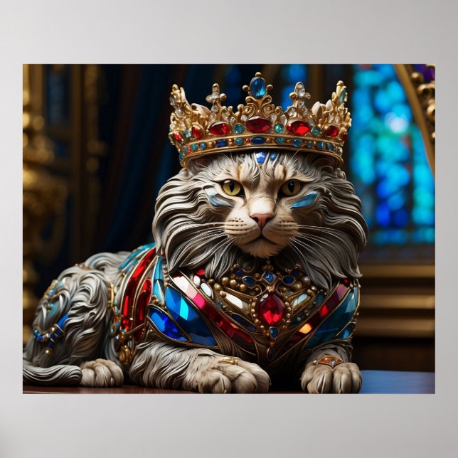 *~* Jeweled Kung CAT 5:4 AP68 Regal Royalty Poster (Framsidan)