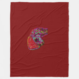 Jeweled Lake Monster Fleecefilt