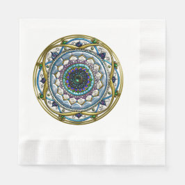 Jeweled Mandala Pappersservett