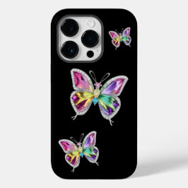 Jeweled Rainbow Crystal Butterflies