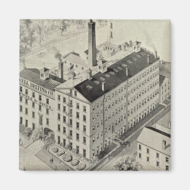 Jewell Belting Co Magnet (Framsidan)