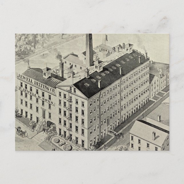 Jewell Belting Co Vykort (Framsida)